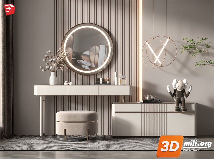 Dressing Table Skp Files 